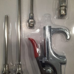 Ofukovacie pištoľ set s 5 dielmi / 40cm