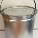 Priemyselná plechovka s viečkom 5L - konická