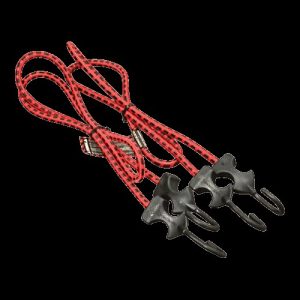QUICKLOADER Bungee/Butterfly upínacia guma 45 kg 120 cm x 8 mm 2-PACK