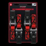 QUICKLOADER Classic/Dvojdielny popruh s račňou 500 kg 4 m x 25 mm 4-PACK