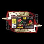 QUICKLOADER Retractable/Samonavíjajúci jednodielny popruh s račňou 2000 kg 5 m x 35 mm 2-pack