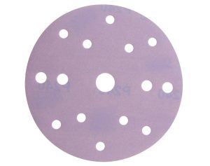 Smirdex 740 keramický kruhový výsek 150mm 15 dier P400