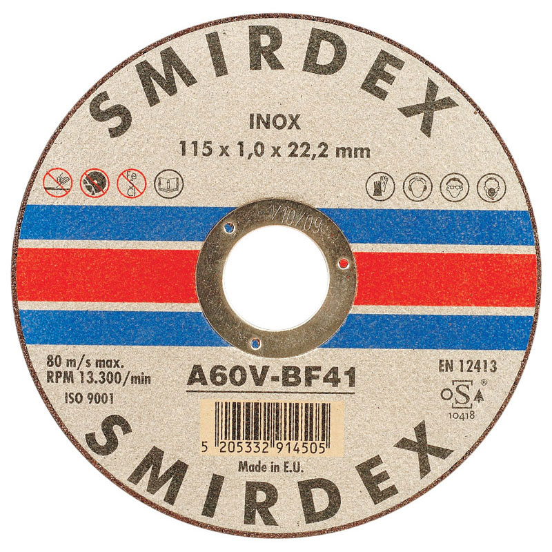 Smirdex 911 rezný disk 115x2 Smirdex 911 rezný disk 115x2