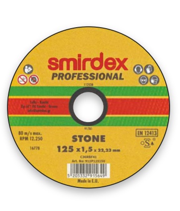Smirdex 912 rezný disk na mramor a kov 115x1