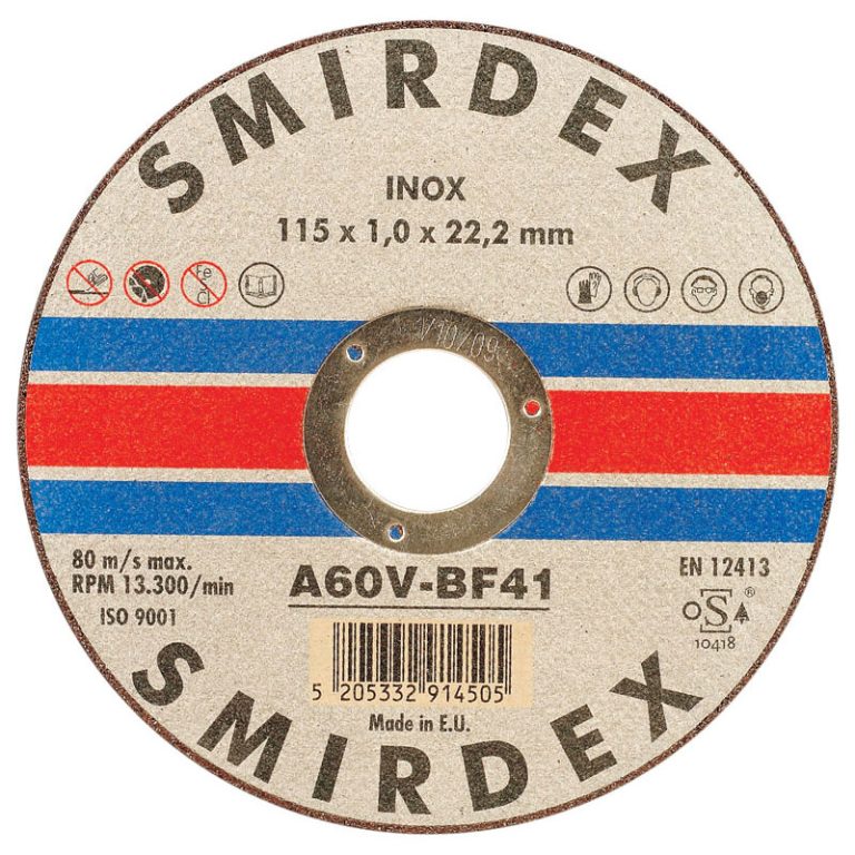 Smirdex 913 rezný disk Inox 125x6