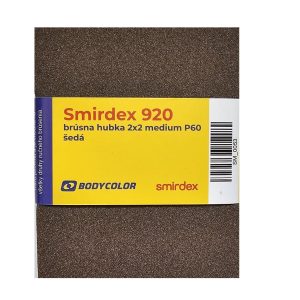 Smirdex 920 brúsne hubky 2x2 medium P60 - šedý