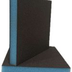 Smirdex 920 brúsne hubky 2x2 ultra fine P180 - svetlo modrý