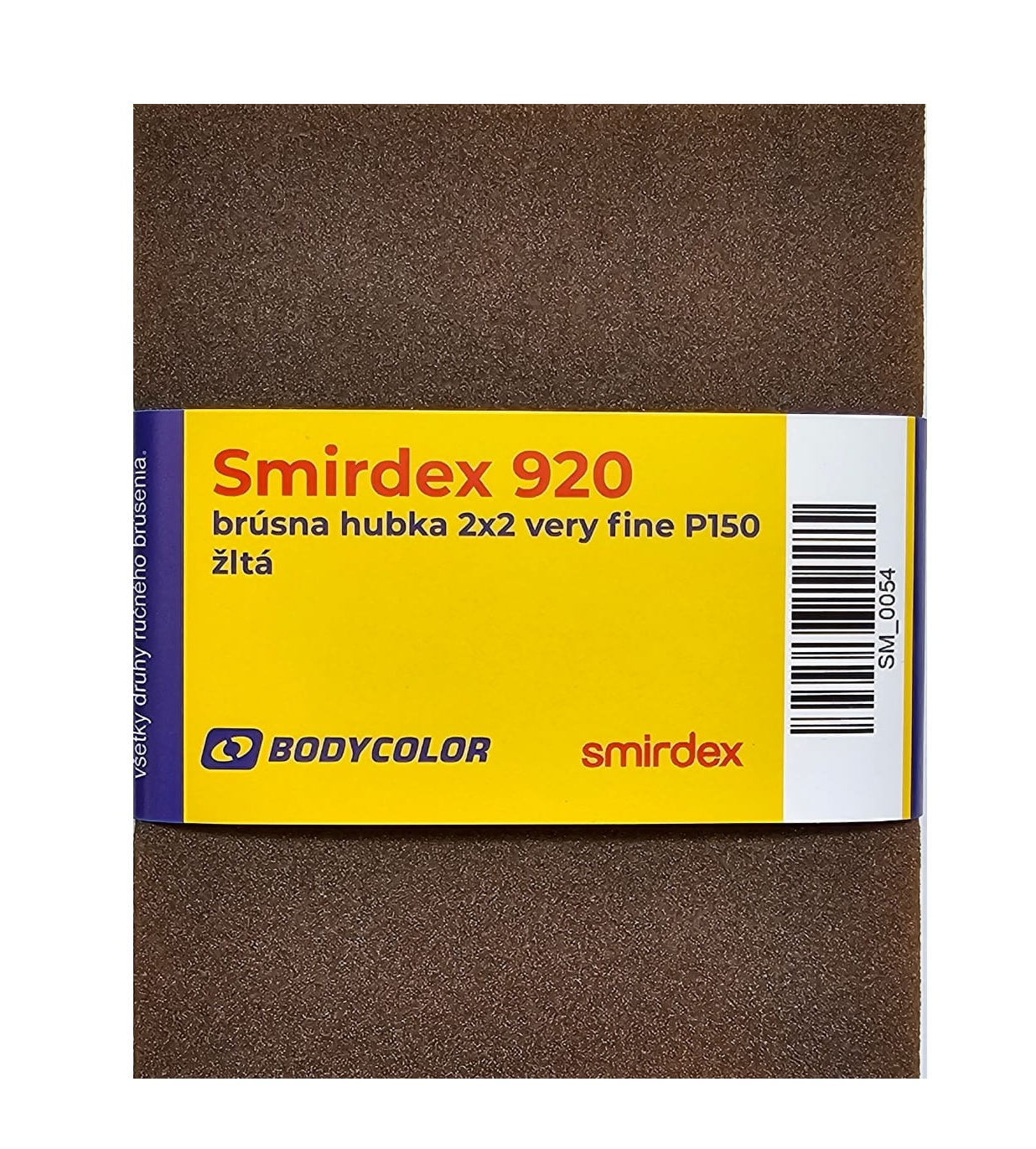 Smirdex 920 brúsne hubky 2x2 very fine P150 - žltý Smirdex 920 brúsne hubky 2x2 very fine P150 - žltý