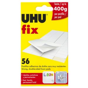 UHU Fix 56 ks - obojstranné lepiace pásky