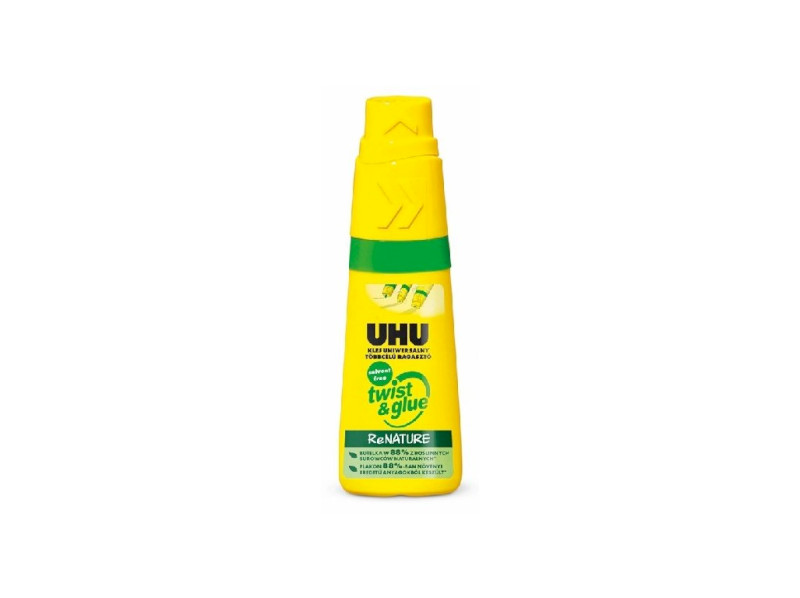 UHU Twist & Glue ReNATURE univerzálne lepidlo 35 ml UHU Twist & Glue ReNATURE univerzálne lepidlo 35 ml