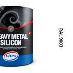 VITEX HEAVY METAL SILIKON - ALKYDOVÁ FARBA NA KOV SATÉN RAL 9003 SIGNÁLNA BIELA 2