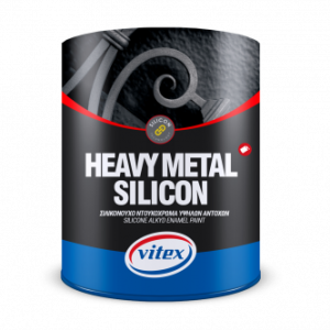 VITEX HEAVY METAL SILIKON - ALKYDOVÁ FARBA NA KOV BIELA 2