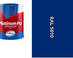 VITEX PLATINUM - farba na drevo a kov MATNÁ RAL 5010 ENZIÁNOVO MODRÁ 2