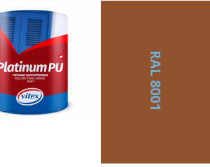 VITEX PLATINUM - farba na drevo a kov MATNÁ RAL 8001 OKROVO HENDÁ 2