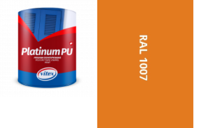 VITEX PLATINUM  - farba na drevo a kov  MATNÁ RAL 1007 ŽLTO NARCISOVÁ 2
