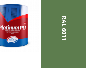 VITEX PLATINUM - farba na drevo a kov MATNÁ RAL 6011 REZEDOVO ZELENÁ 0