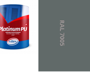 VITEX PLATINUM - farba na drevo a kov  MATNÁ RAL 7005 MYŠIA ŠEDA  0