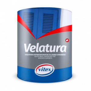 VITEX VELATURA  - základná farba na drevo matná BIELA 375ml