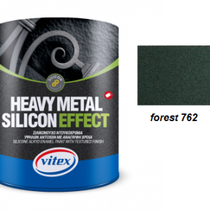 Vitex Heavy Metal Silicon Effect - štrukturálna kováčska farba 762 Forest  0
