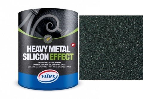 Vitex Heavy Metal Silicon Effect  - štrukturálna kováčska farba  762 Forest  2