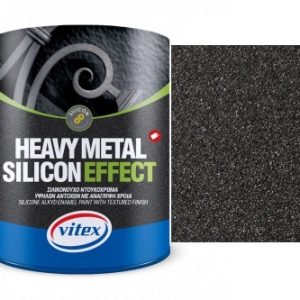 Vitex Heavy Metal Silicon Effect  - štrukturálna kováčska farba  766 Anthracite  0