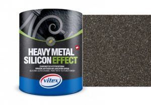Vitex Heavy Metal Silicon Effect  - štrukturálna kováčska farba  768 Steel 2