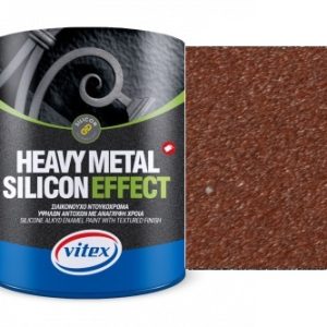Vitex Heavy Metal Silicon Effect  - štrukturálna kováčska farba  777 Terracotta 2