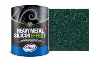Vitex Heavy Metal Silicon Effect  - štrukturálna kováčska farba  779 Emerald 0