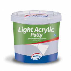 Vitex Light acrylic putty - odľahčený tmel na stenu biely 750ml