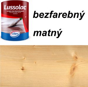 Vitex lussolac bezfarebný 400 - hrubovrstvá lazúra mat 0