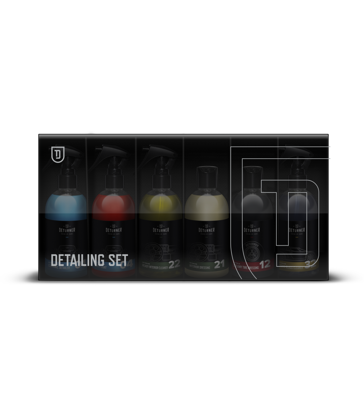 Deturner Detailing Set 6x250ml - Sada detailingových produktov Deturner Detailing Set 6x250ml - Sada detailingových produktov