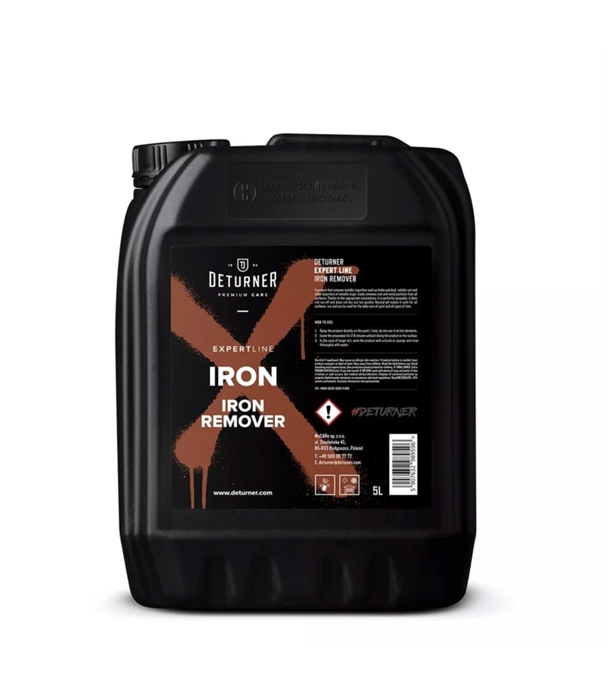 Deturner IRON 5l - Odstraňovač náletovej hrdze Deturner IRON 5l - Odstraňovač náletovej hrdze