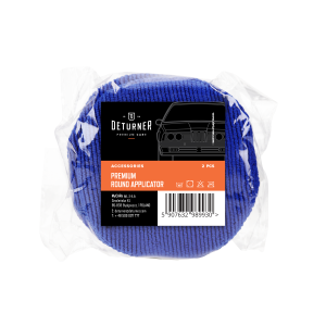 Deturner Premium Round Applicator - 2 ks mikrovláknové aplikátory