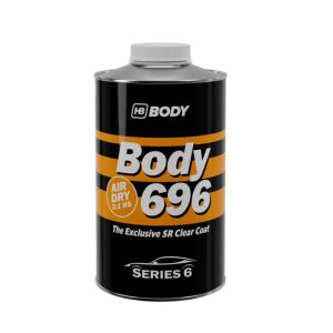 HB BODY 696 AIR DRY HS SR rýchloschnúci lak, pripravený na leštenie za 60 min 2:1 1L