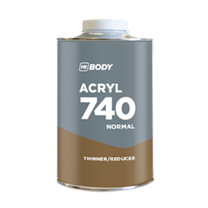 HB BODY 740 akrylové riedidlo normal transparentný 1L