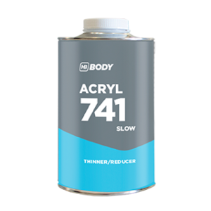 HB BODY 741 akrylové riedidlo pomalé transparentné 1L