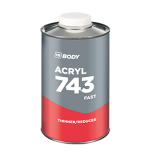 HB BODY 743 akrylové riedidlo rýchle / fast 1L
