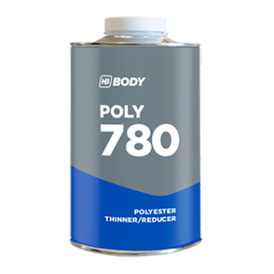 HB BODY 780 polyesterové riedidlo transparentné 1L