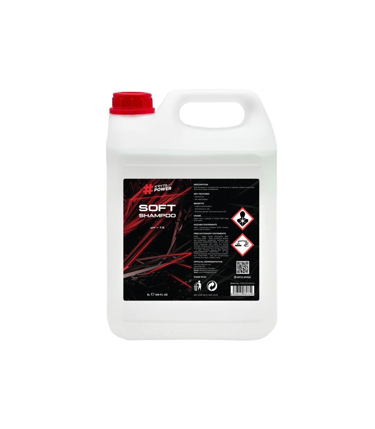 KrytexPower Soft Shampoo 5L KrytexPower Soft Shampoo 5L