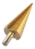 Stupňovy vrták: 4-12, 4-20, 4-32 mm, TiN, sada 3 ks. 54T300 – Obrázok 6