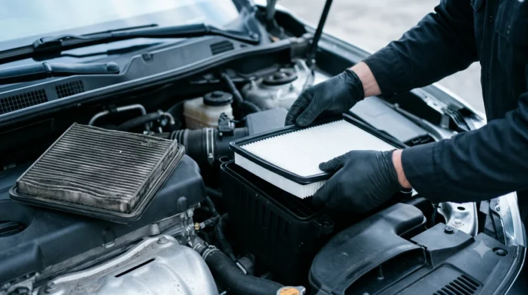 Autokozmetika Autodoplnky / Farby a Laky 86 Kedy meniť filtre v aute — vzduchový, olejový, palivový a kabínový