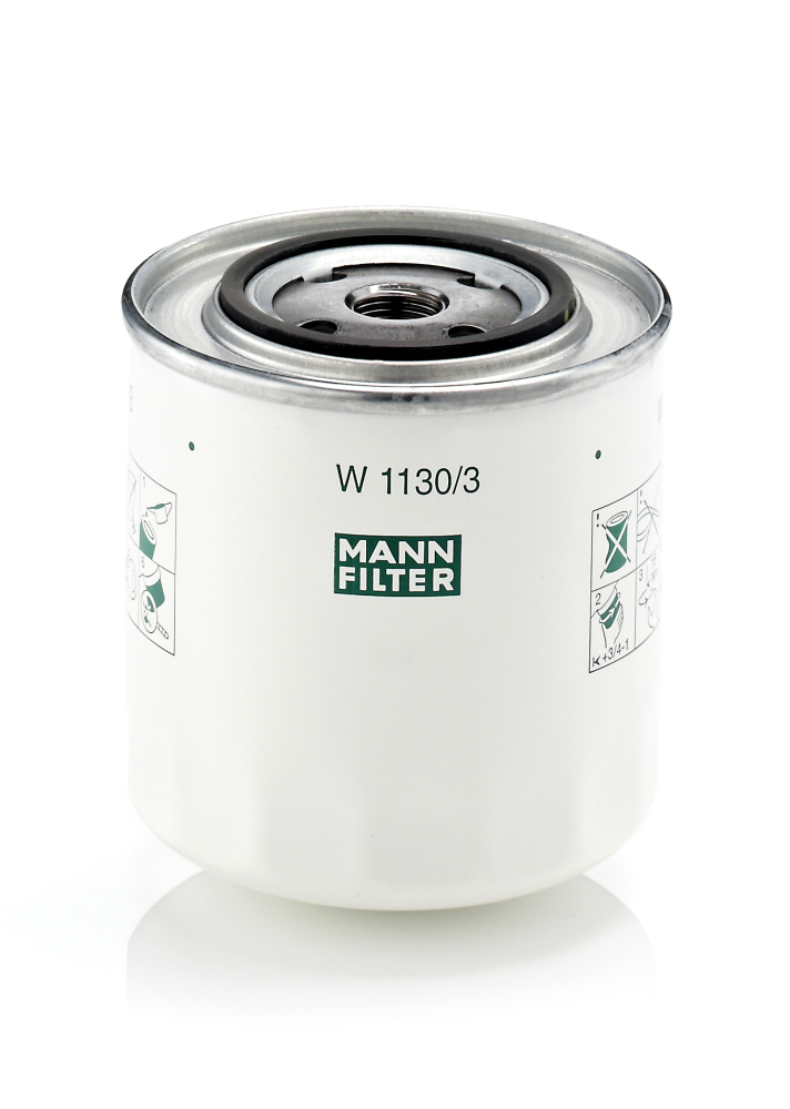 W_1130.3 Olejový filter MANN-FILTER W 1130/3 – Obrázok 1