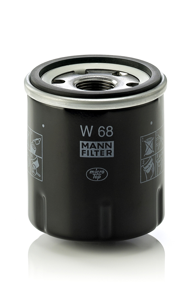 W_68 Olejový filter MANN-FILTER W 68 – Obrázok 1