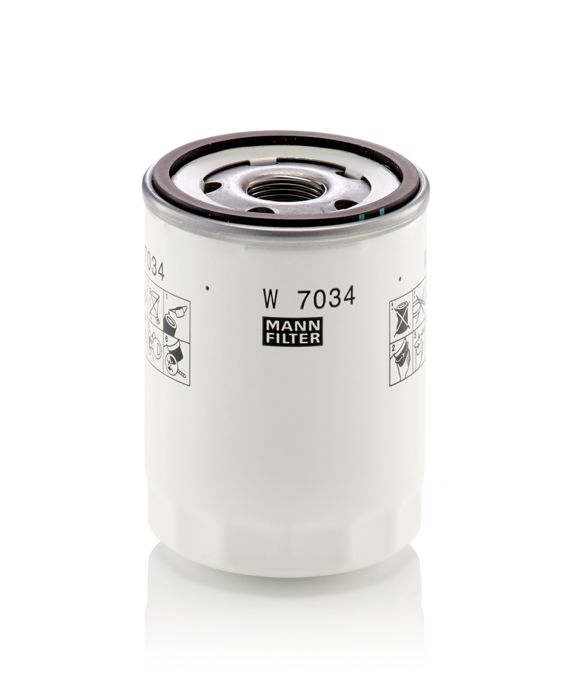 W_7034 Olejový filter MANN-FILTER W 7034 – Obrázok 1