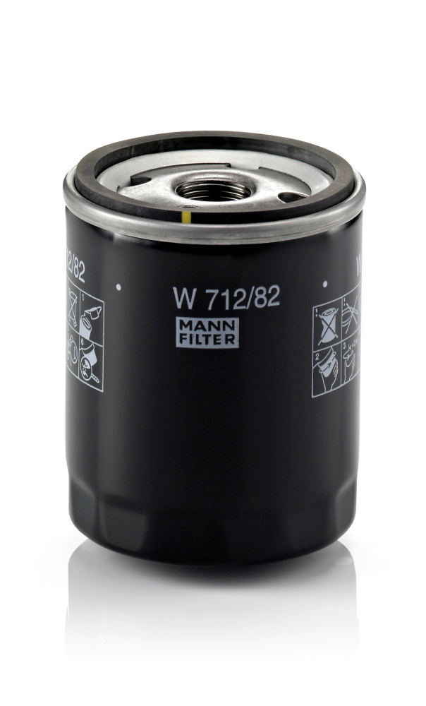 W_712.82 Olejový filter MANN-FILTER W 712/82 – Obrázok 1