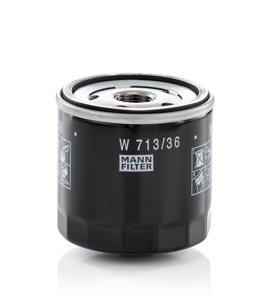 W_713.36 Olejový filter MANN-FILTER W 713/36 – Obrázok 1