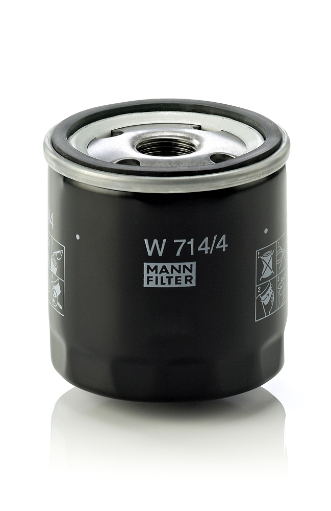 W_714.4 Olejový filter MANN-FILTER W 714/4 – Obrázok 1