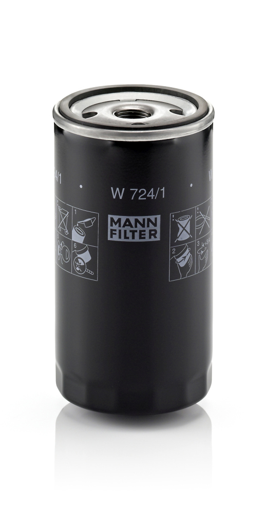 W_724.1 Olejový filter MANN-FILTER W 724/1 – Obrázok 1