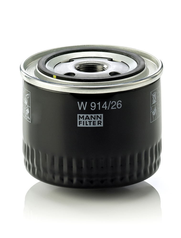 W_914.26 Olejový filter MANN-FILTER W 914/26 – Obrázok 1