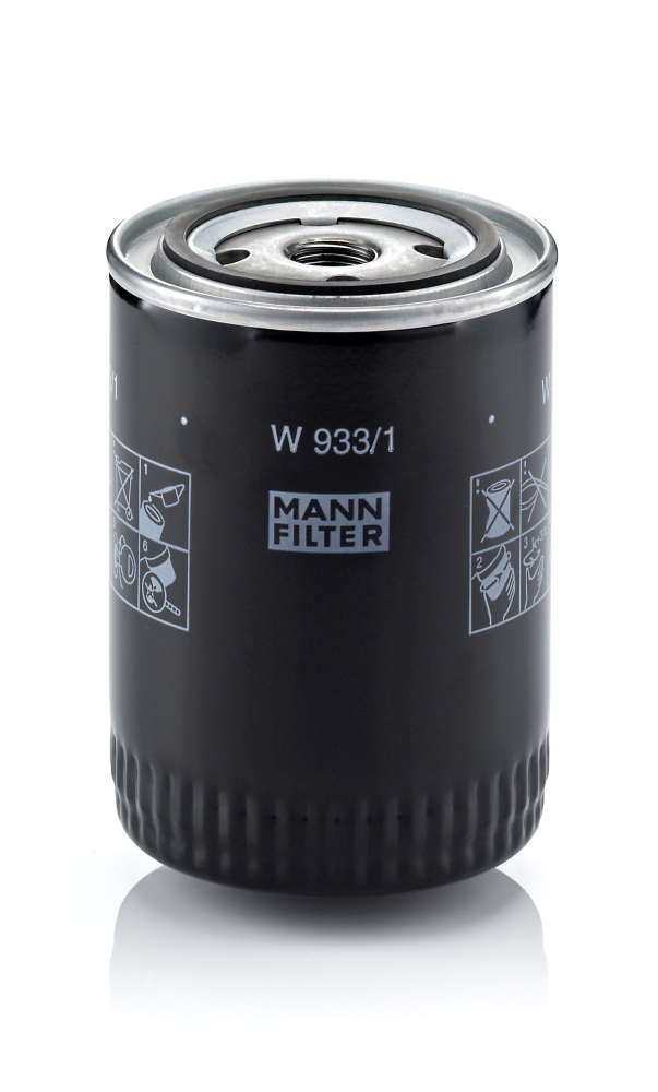 W_933.1 Olejový filter MANN-FILTER W 933/1 – Obrázok 1